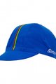 SANTINI Kolesarska kapa - UCI RAINBOW - mavrično/modra