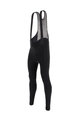 SANTINI Kolesarske dolge hlače z naramnicami - UCI RAINBOW 2020 - črna