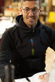 SANTINI Kolesarski pulover - UCI GROOVE - črna