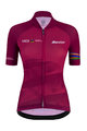 SANTINI Kolesarski dres s kratkimi rokavi - UCI WORLD ECO LADY - ciklama