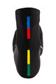 SANTINI Kolesarske klasične nogavice - UCI RAINBOW - črna
