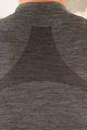 SANTINI Kolesarska  majica z dolgimi rokavi - LANA - siva