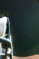 SANTINI Kolesarske kratke hlače brez naramnic - ALBA WINTER - črna