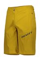 SCOTT Kolesarske kratke hlače brez naramnic - ENDURANCE LS/FIT - rumena