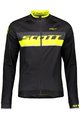 SCOTT Kolesarska  podaljšana jakna - RC AS WP WINTER - črna/rumena