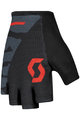 SCOTT Kolesarske rokavice s kratkimi prsti - ASPECT SPORT GEL SF - siva/rdeča