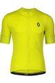 SCOTT Kolesarski dres s kratkimi rokavi - ENDURANCE 10 - rumena
