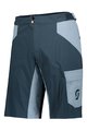 SCOTT Kolesarske kratke hlače brez naramnic - TRAIL FLOW - modra