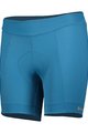 SCOTT Kolesarske kratke hlače brez naramnic - ENDURANCE 20 LADY - modra