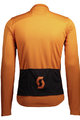 SCOTT Kolesarska  podaljšana jakna - RC WARM HYBRID WB - črna/oranžna
