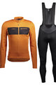 SCOTT Kolesarska  zimska jakna in hlače - RC WARM HYBRID WB - črna/oranžna