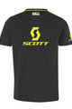 SCOTT Kolesarska  majica s kratkimi rokavi - 10 ICON - črna