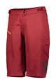 SCOTT Kolesarske kratke hlače brez naramnic - TRAIL VERTIC LADY - bordo