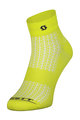 SCOTT Kolesarske nizke nogavice - PERFORMANCE QUARTER - rumena/črna