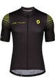 SCOTT Kolesarski dres s kratkimi rokavi - RC TEAM 10 - rumena/črna