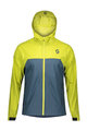 SCOTT Kolesarski vodo odporen dežni plašč - TRAIL MTN WB - modra/rumena