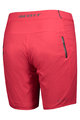 SCOTT Kolesarske kratke hlače brez naramnic - ENDURANCE LS/F. LADY - rožnata