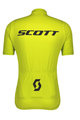 SCOTT Kolesarski dres kratek rokav in kratke hlače - RC TEAM 10 - rumena/črna