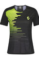 SCOTT Kolesarska  majica s kratkimi rokavi - RC RUN LADY - črna/rumena