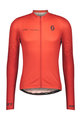 SCOTT Kolesarski dres z dolgimi rokavi poletni - RC TEAM 10 SUMMER - rdeča