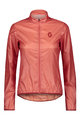 SCOTT Kolesarska  vetru odporna jakna - ENDURANCE WB - rdeča