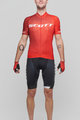 SCOTT Kolesarski dres kratek rokav in kratke hlače - RC PRO 2021 - rdeča/črna