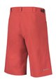 SCOTT Kolesarske kratke hlače brez naramnic - TRAIL FLOW - rdeča