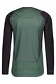 SCOTT Kolesarski dres z dolgimi rokavi poletni - TRAIL PROGRESSIVE - zelena/črna