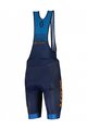 SCOTT Kolesarske kratke hlače z naramnicami - RC TEAM ++ 2022 - modra/oranžna