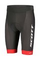 SCOTT Kolesarske kratke hlače brez naramnic - RC TEAM ++ 2022 - rdeča/siva