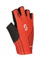 SCOTT Kolesarske rokavice s kratkimi prsti - RC TEAM LF 2022 - rdeča/siva