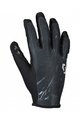 SCOTT Kolesarske  rokavice z dolgimi prsti - TRACTION LF - črna/siva