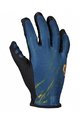 SCOTT Kolesarske  rokavice z dolgimi prsti - TRACTION LF - oranžna/modra
