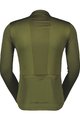 SCOTT Kolesarski dres z dolgimi rokavi poletni - ENDURANCE 10 - zelena