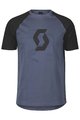 SCOTT Kolesarska  majica s kratkimi rokavi - ICON RAGLAN - modra/črna