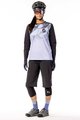 SCOTT Kolesarski dres z dolgimi rokavi poletni - TRAIL VERTIC LS LADY - črna/svetlo modra