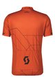 SCOTT Kolesarski dres s kratkimi rokavi - RC TEAM 20 SS - oranžna/črna