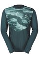 SCOTT Kolesarski dres z dolgimi rokavi poletni - TRAIL FLOW LS - zelena/svetlo zelena