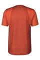 SCOTT Kolesarski dres s kratkimi rokavi - TRAIL VERTIC SS - oranžna