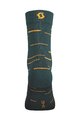 SCOTT Kolesarske klasične nogavice - SPEED CREW - modra/oranžna