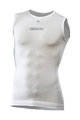SIX2 Kolesarska  majica brez rokavov - SML BT - bela