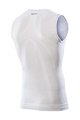SIX2 Kolesarska majica brez rokavov - SMX II - bela