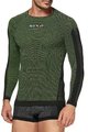 SIX2 Kolesarska  majica z dolgimi rokavi - TS2 - zelena