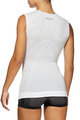 SIX2 Kolesarska majica brez rokavov - SMX - bela