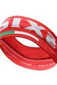 SIX2 Kolesarski trak za lase - FSX - rdeča/črna