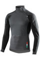 SIX2 Kolesarska  podaljšana jakna - WTJ - črna