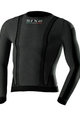 SIX2 Kolesarska  majica z dolgimi rokavi - KIDS TS2 - črna