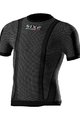 SIX2 Kolesarska  majica s kratkimi rokavi - KIDS TS1 - črna