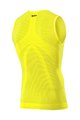 SIX2 Kolesarska majica brez rokavov - SMX - rumena