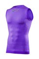 SIX2 Kolesarska majica brez rokavov - SML2 SUPERLIGHT - vijolična